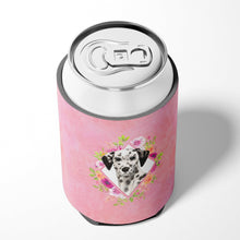Load image into Gallery viewer, Dalmatian Pink Flowers Can or Bottle Hugger CK4242CC