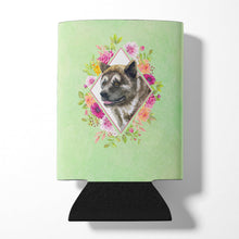 Load image into Gallery viewer, Akita Green Flowers Can or Bottle Hugger CK4273CC