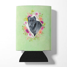 Load image into Gallery viewer, Cane Corso Green Flowers Can or Bottle Hugger CK4285CC