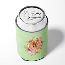 Load image into Gallery viewer, Chow Chow #1 Green Flowers Can or Bottle Hugger CK4291CC