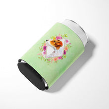 Load image into Gallery viewer, Jack Russell Terrier #2 Green Flowers Can or Bottle Hugger CK4302CC