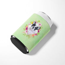 Load image into Gallery viewer, French Bulldog Green Flowers Can or Bottle Hugger CK4303CC