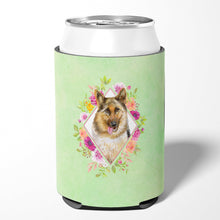 Load image into Gallery viewer, German Shepherd #1 Green Flowers Can or Bottle Hugger CK4306CC