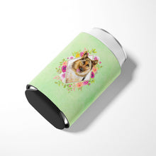 Load image into Gallery viewer, German Shepherd #1 Green Flowers Can or Bottle Hugger CK4306CC