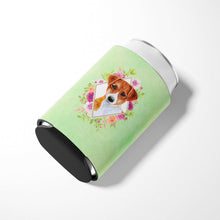 Load image into Gallery viewer, Jack Russell Terrier #2 Green Flowers Can or Bottle Hugger CK4316CC
