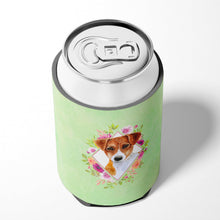 Load image into Gallery viewer, Jack Russell Terrier #2 Green Flowers Can or Bottle Hugger CK4316CC