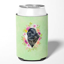 Load image into Gallery viewer, Newfoundland Green Flowers Can or Bottle Hugger CK4323CC