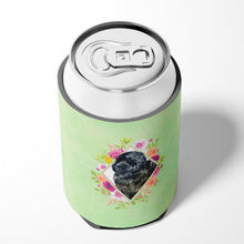 Load image into Gallery viewer, Newfoundland Green Flowers Can or Bottle Hugger CK4323CC