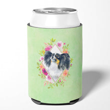 Load image into Gallery viewer, Papillon Green Flowers Can or Bottle Hugger CK4325CC