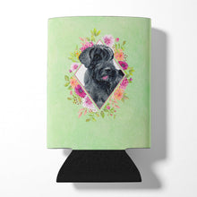 Load image into Gallery viewer, Giant Schnauzer Green Flowers Can or Bottle Hugger CK4338CC
