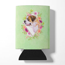 Load image into Gallery viewer, Saint Bernard #1 Green Flowers Can or Bottle Hugger CK4346CC