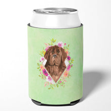 Load image into Gallery viewer, Newfoundland Green Flowers Can or Bottle Hugger CK4381CC