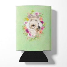 Load image into Gallery viewer, Lakeland Terrier Green Flowers Can or Bottle Hugger CK4386CC