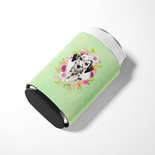Load image into Gallery viewer, Dalmatian Green Flowers Can or Bottle Hugger CK4402CC