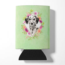 Load image into Gallery viewer, Dalmatian Green Flowers Can or Bottle Hugger CK4402CC