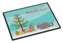 Load image into Gallery viewer, Agouti Chinchilla Merry Christmas Doormat - 24x36 Decorative Floor Mat – Indoor/Outdoor Rug with Artistic Flair CK4430JMAT