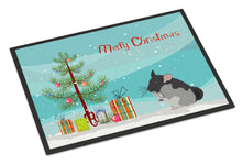Load image into Gallery viewer, Black Velvet Chinchilla Merry Christmas Doormat - 18x27 Decorative Floor Mat – Indoor/Outdoor Rug with Artistic Flair CK4432MAT