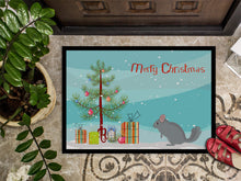 Load image into Gallery viewer, Foggy Chinchilla Merry Christmas Doormat - 24x36 Decorative Floor Mat – Indoor/Outdoor Rug with Artistic Flair CK4434JMAT