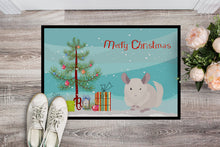 Load image into Gallery viewer, White Dominant Chinchilla Merry Christmas Doormat - 18x27 Decorative Floor Mat – Indoor/Outdoor Rug with Artistic Flair CK4437MAT