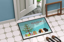 Load image into Gallery viewer, Abyssinian Guinea Pig Merry Christmas Doormat - 24x36 Decorative Floor Mat – Indoor/Outdoor Rug with Artistic Flair CK4438JMAT