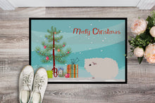 Load image into Gallery viewer, Merino Guinea Pig Merry Christmas Doormat - 18x27 Decorative Floor Mat – Indoor/Outdoor Rug with Artistic Flair CK4442MAT