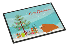 Load image into Gallery viewer, Peruvian Guinea Pig Merry Christmas Doormat - 24x36 Decorative Floor Mat – Indoor/Outdoor Rug with Artistic Flair CK4443JMAT