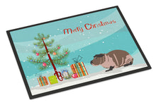 Load image into Gallery viewer, Skinny Guinea Pig Merry Christmas Doormat - 18x27 Decorative Floor Mat – Indoor/Outdoor Rug with Artistic Flair CK4447MAT