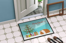 Load image into Gallery viewer, Texel Guinea Pig Merry Christmas Doormat - 18x27 Decorative Floor Mat – Indoor/Outdoor Rug with Artistic Flair CK4449MAT