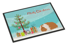 Load image into Gallery viewer, Texel Guinea Pig Merry Christmas Doormat - 18x27 Decorative Floor Mat – Indoor/Outdoor Rug with Artistic Flair CK4449MAT