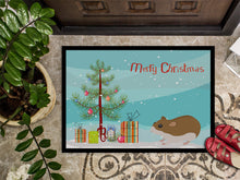 Load image into Gallery viewer, Chinese Hamster Merry Christmas Doormat - 24x36 Decorative Floor Mat – Indoor/Outdoor Rug with Artistic Flair CK4450JMAT