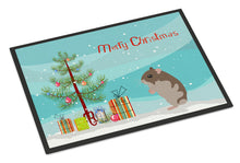 Load image into Gallery viewer, Dwarf Hamster Merry Christmas Doormat - 24x36 Decorative Floor Mat – Indoor/Outdoor Rug with Artistic Flair CK4451JMAT