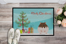 Load image into Gallery viewer, Dzungarian Hamster Merry Christmas Doormat - 18x27 Decorative Floor Mat – Indoor/Outdoor Rug with Artistic Flair CK4452MAT