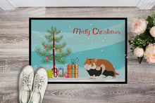 Load image into Gallery viewer, European Hamster Merry Christmas Doormat - 18x27 Decorative Floor Mat – Indoor/Outdoor Rug with Artistic Flair CK4453MAT