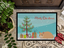 Load image into Gallery viewer, Syrian Golden Hamster Merry Christmas Doormat - 24x36 Decorative Floor Mat – Indoor/Outdoor Rug with Artistic Flair CK4455JMAT