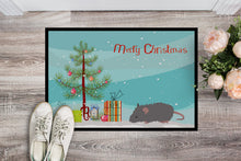 Load image into Gallery viewer, Australian Long Coated Mouse Merry Christmas Doormat - 18x27 Decorative Floor Mat – Indoor/Outdoor Rug with Artistic Flair CK4459MAT