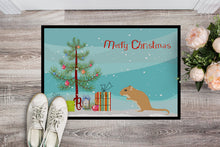 Load image into Gallery viewer, Gerbil Mouse Merry Christmas Doormat - 24x36 Decorative Floor Mat – Indoor/Outdoor Rug with Artistic Flair CK4461JMAT