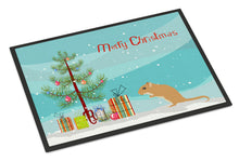 Load image into Gallery viewer, Gerbil Mouse Merry Christmas Doormat - 24x36 Decorative Floor Mat – Indoor/Outdoor Rug with Artistic Flair CK4461JMAT