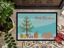 Load image into Gallery viewer, Fuzz Rat Merry Christmas Doormat - 24x36 Decorative Floor Mat – Indoor/Outdoor Rug with Artistic Flair CK4472JMAT