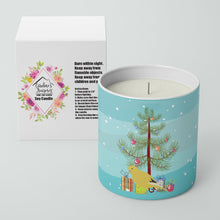 Load image into Gallery viewer, Border Canary Merry Christmas 10 oz Decorative Soy Candle
