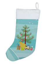 Load image into Gallery viewer, Border Canary Merry Christmas Christmas Stocking