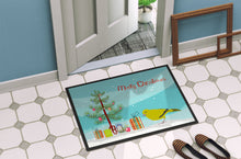 Load image into Gallery viewer, London Canary Merry Christmas Doormat - 18x27 Decorative Floor Mat – Indoor/Outdoor Rug with Artistic Flair CK4482MAT