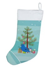Load image into Gallery viewer, Bunting Merry Christmas Christmas Stocking