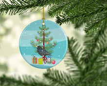 Load image into Gallery viewer, Starling Merry Christmas Ornament - Round Ceramic Ornament – Artist-Designed Keepsake Decoration
