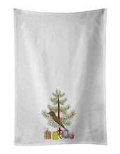 Load image into Gallery viewer, Thrush Merry Christmas White Kitchen Towel Set of 2