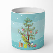 Load image into Gallery viewer, Budgerigar Merry Christmas 10 oz Decorative Soy Candle