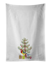 Load image into Gallery viewer, Rosella Merry Christmas White Kitchen Towel Set of 2