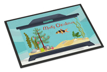 Load image into Gallery viewer, Clown Loach Fish Merry Christmas Doormat - 24x36 Decorative Floor Mat – Indoor/Outdoor Rug with Artistic Flair CK4506JMAT