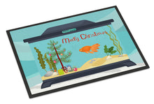 Load image into Gallery viewer, Celestial Eye Goldfish Merry Christmas Doormat - 24x36 Decorative Floor Mat – Indoor/Outdoor Rug with Artistic Flair CK4510JMAT