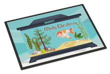 Load image into Gallery viewer, Lionhead Goldfish Merry Christmas Doormat - 24x36 Decorative Floor Mat – Indoor/Outdoor Rug with Artistic Flair CK4513JMAT