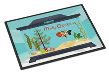 Load image into Gallery viewer, Ranchu Goldfish Merry Christmas Doormat - 18x27 Decorative Floor Mat – Indoor/Outdoor Rug with Artistic Flair CK4515MAT